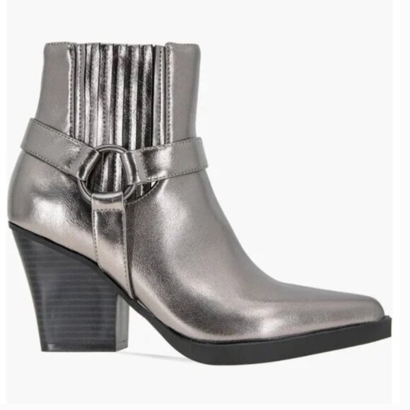 BCBGENERATION Cassidy Harness Harness Bootie in Pewter Sz 11 - NWOB!! - Picture 9 of 11